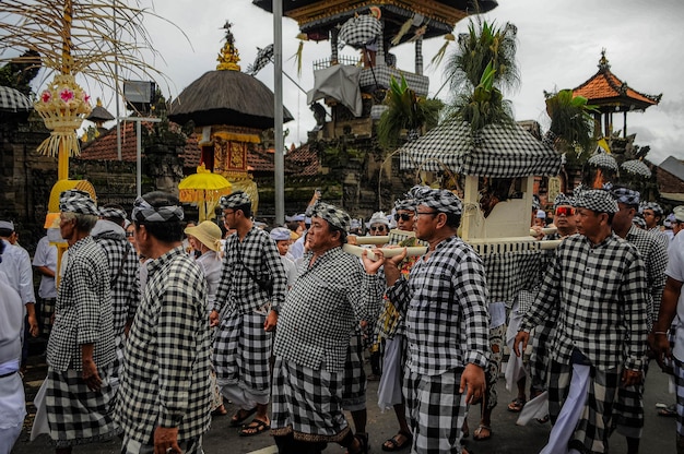 Photo la culture balienne de mapasaran