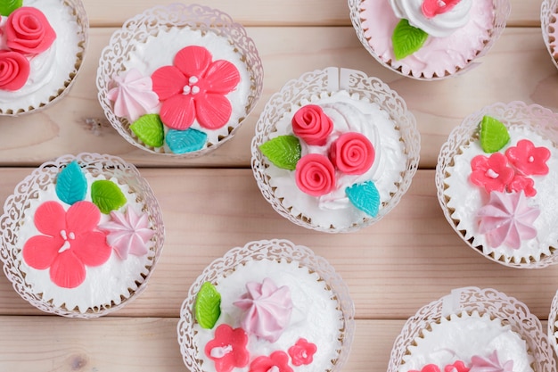 Cupcake pour la Saint Valentin.