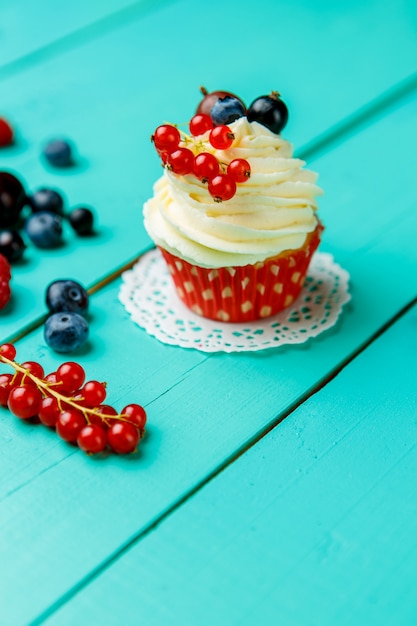 Cupcakes aux baies d'été