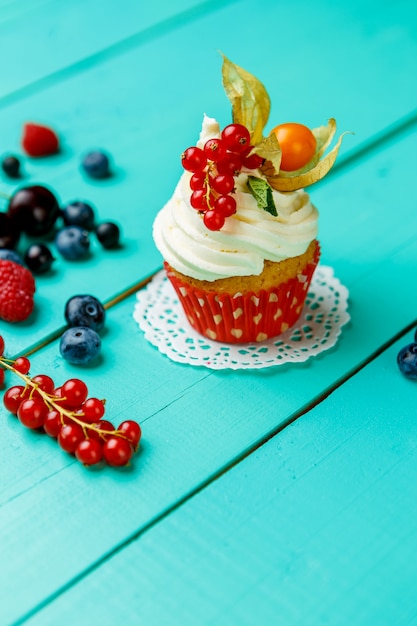 Cupcakes aux baies d'été