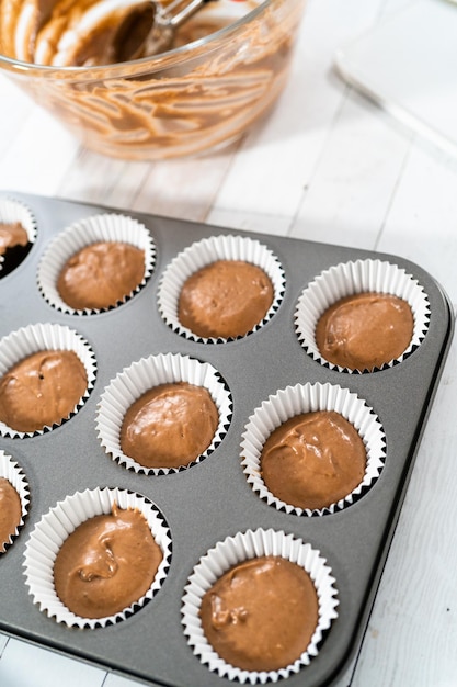 Cupcakes chocolat framboise