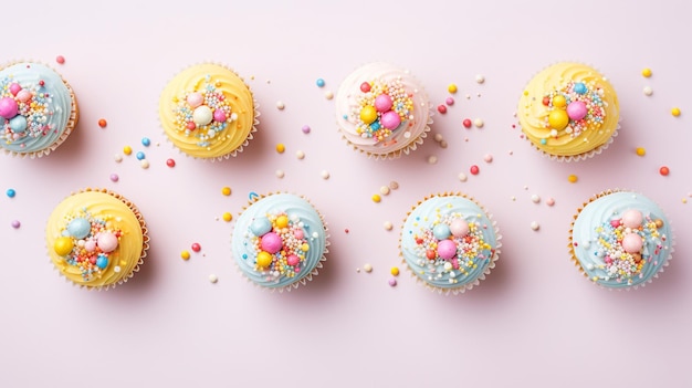 Des cupcakes à thème de Pâques