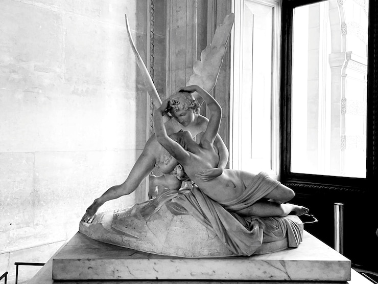 Photo cupidon et la psyché