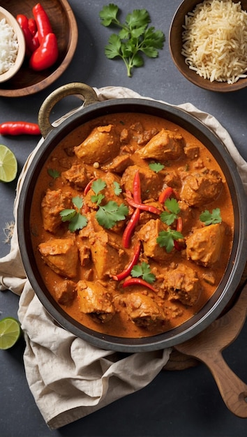 Curry de poulet masala