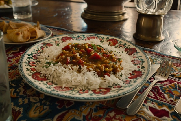 Le curry Rajma Chawal est irrésistible avec du riz Basmati