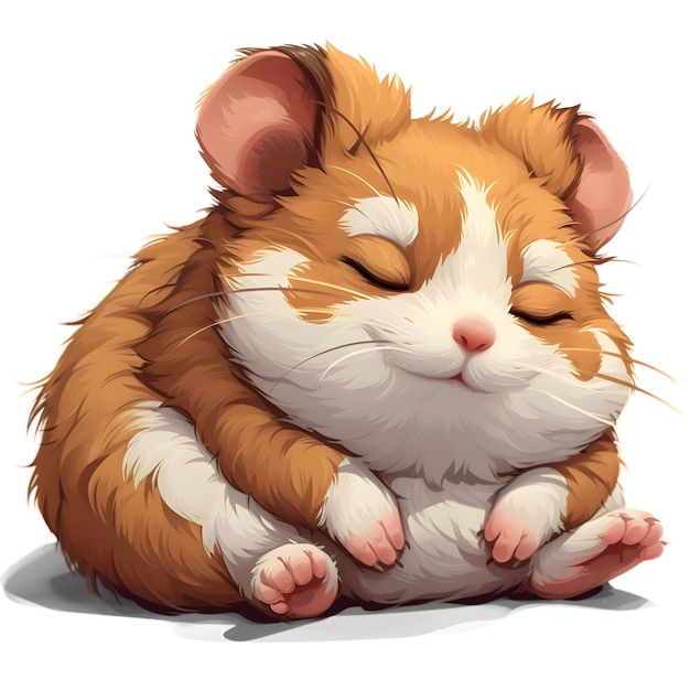 Cute Giggles Le hamster Cliaprt Il est mignon