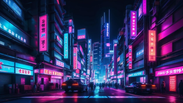 Cybernight à Tokyo