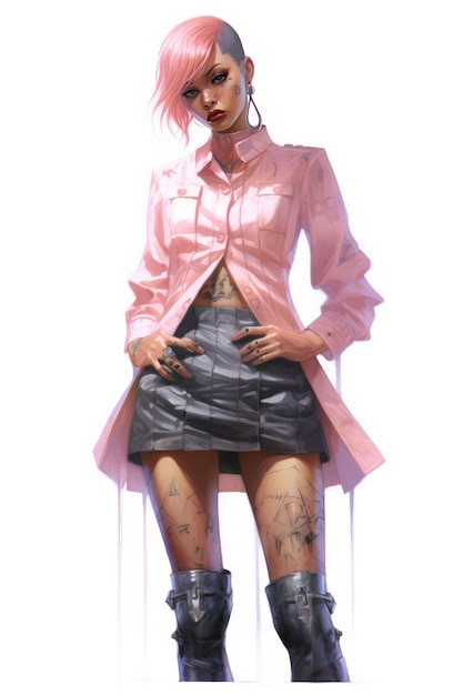 Cyberpunk Femme Fatale