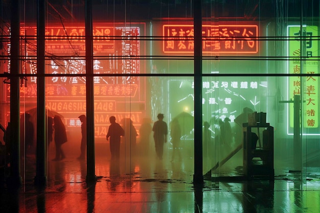 Cyberpunk Tokyo : aperçu de l'avenir de l'IA générative des rues de la ville