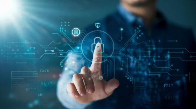 Cybersécurité Protection des données Sécurité de l'information et chiffrement
