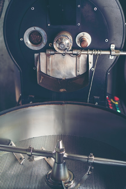 Cylindre de café en grains, machine à rôtir