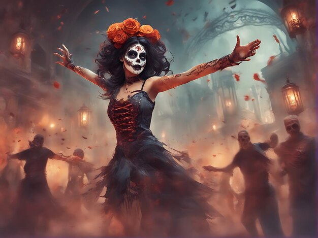 Les Da de Muertos honorent les esprits des ancêtres par des traditions colorées et des célébrations animées