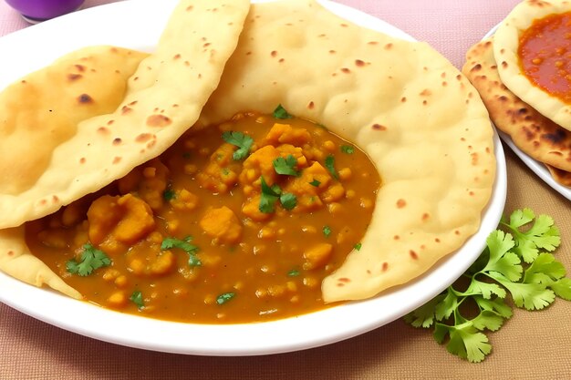 Daal porota dal farci aux parathas