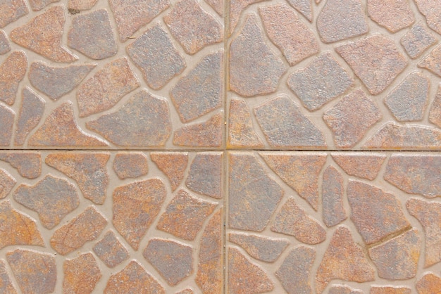 Dalles de pavage figurées de texture texture transparente pavé de briques de pierre
