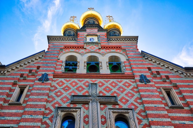 Danemark Copenhague église orthodoxe russe Alexander Nevskij Nevsky situé dans le centre historique