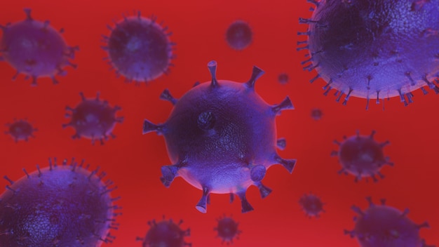 Danger de coronavirus et maladie à risque pour la santé publique