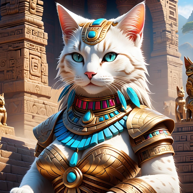 Dans la civilisation aztèque, les chats étaient considérés comme des animaux sacrés.