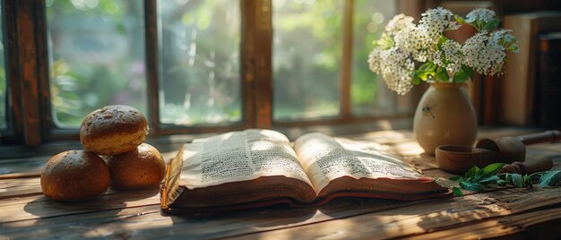 Dans ce concept, une célébration de Pâque est représentée la fête juive de la Pâque Livre hébraïque traditionnel de la Passover Haggadah Passover Tale