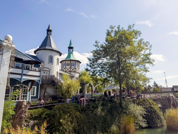 Dans un joli coin d'Europa Park en Allemagne