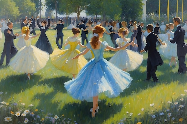 La danse des marguerites