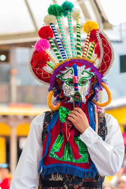 Danseurs indigènes d'Equateur
