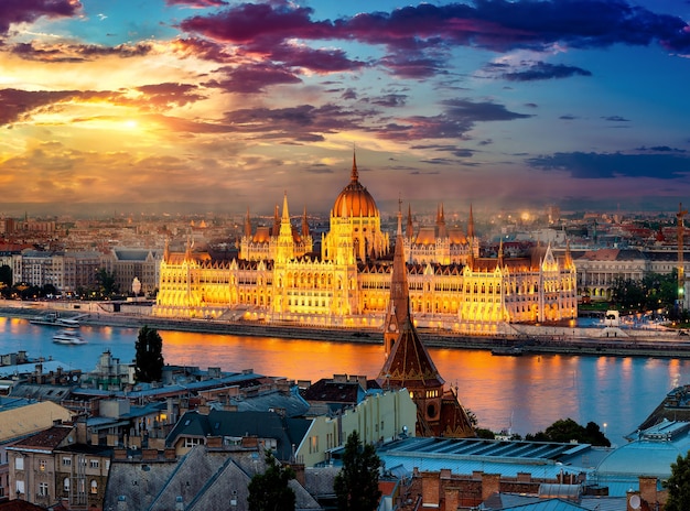 Danube et Parlement