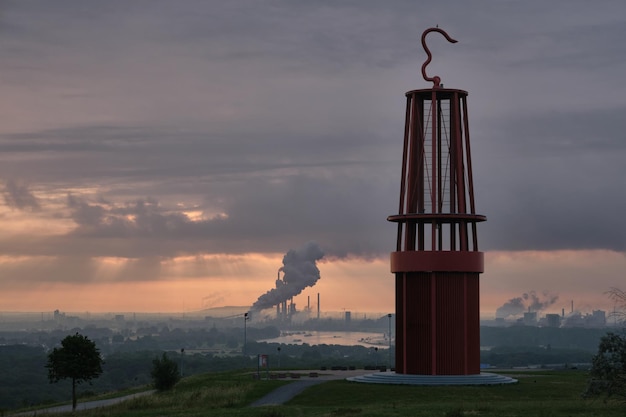 Das Geleucht sur le terril du Rheinpreussen comme point de repère et culture industrielle