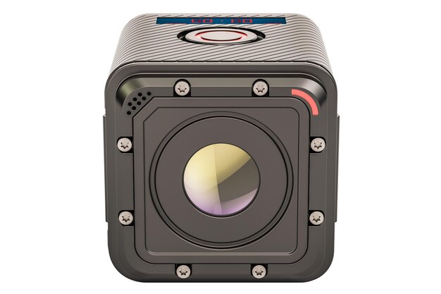 Dashcam DVR gros plan rendu 3D