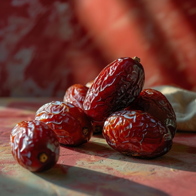 Photo des dattes délicieuses et nutritives images de fruits pour le ramadan kareem et les félicitations de l'aïd post banner