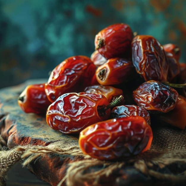 Photo des dattes délicieuses et nutritives images de fruits pour le ramadan kareem et les félicitations de l'aïd post banner