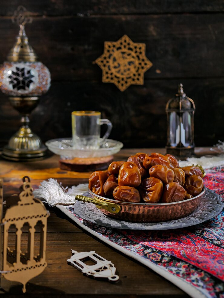 Photo les dattes de sukari pour le mois de ramadan
