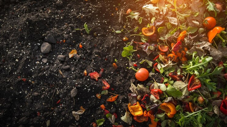 Déchets organiques destinés au compostage