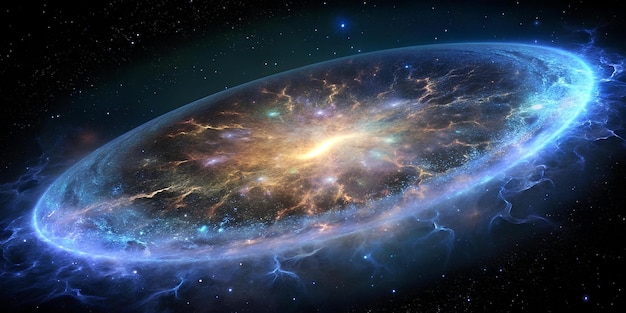 Déchiffrer les secrets du cosmos explorer la matière noire domination invisible à travers l'astrophysique