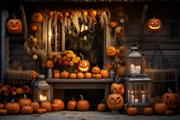 Déco de la maison pour Halloween Jackolantern 1