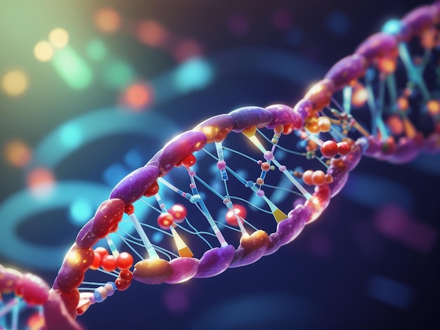 Décodage de l'ADN de la vie Étude numérique de la structure génétique des cellules
