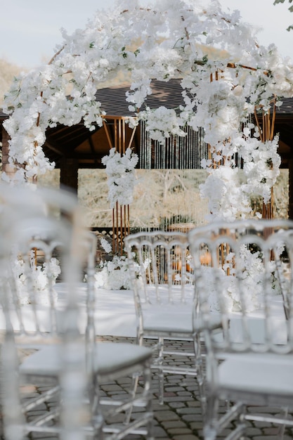 Décor de cérémonie de mariage