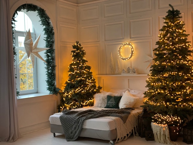 Décor de chambre de Noël