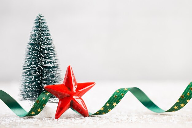 Décor de Noël. Carte de voeux de Noël. Symbole de Noël.