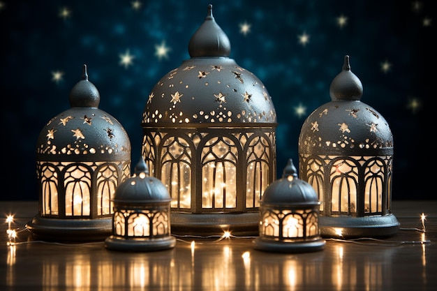 Décor de la nuit du Ramadan Extravagance