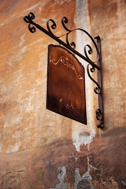 Décor des ruelles de la vieille Rome