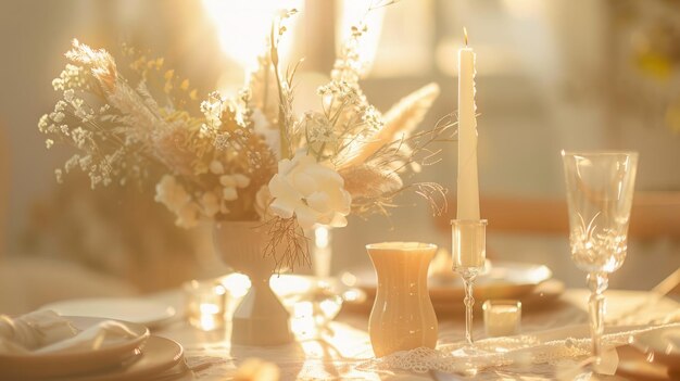 Décor de table de mariage