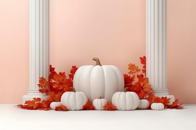 décor de Thanksgiving joyeux automne