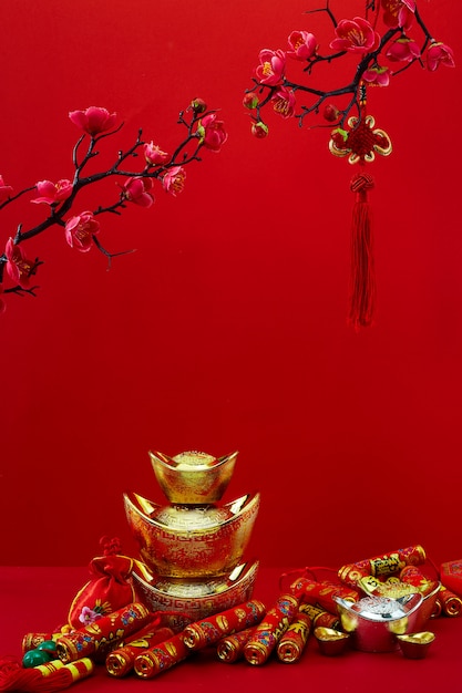Photo décoration du nouvel an chinois pour le festival