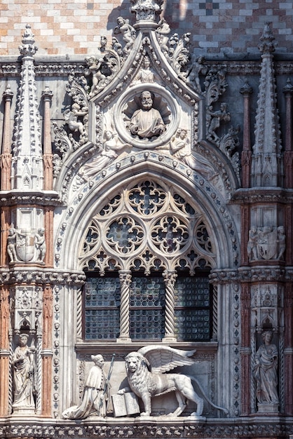 Décoration du Palais des Doges Palazzo Ducale Venise Italie