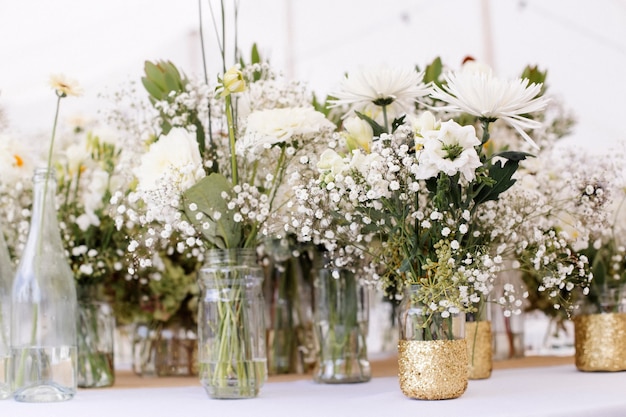 Décoration de fleurs