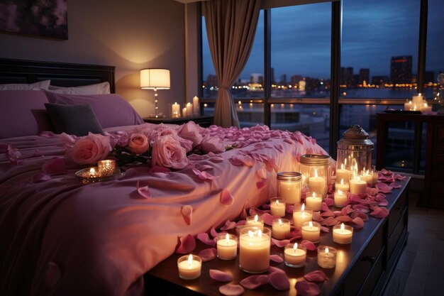 Idées pour une soirée romantique : comment utiliser les bougies