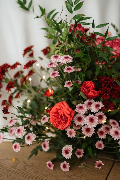 Décoration de mariage avec des éléments naturels