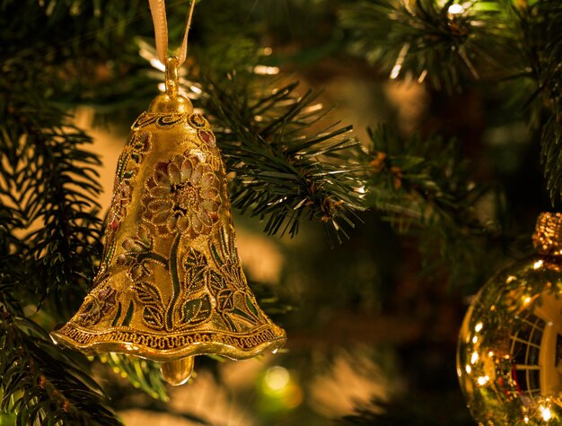 Décoration de Noël sur arbre