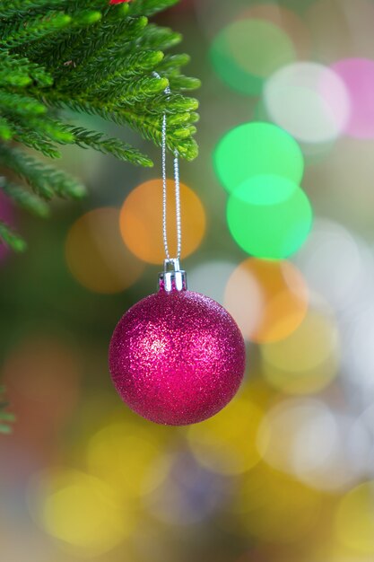 Décoration de noël sur table en bois