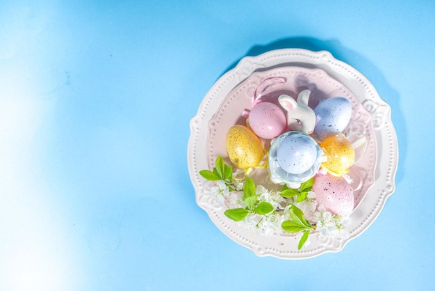 Décoration de table de Pâques